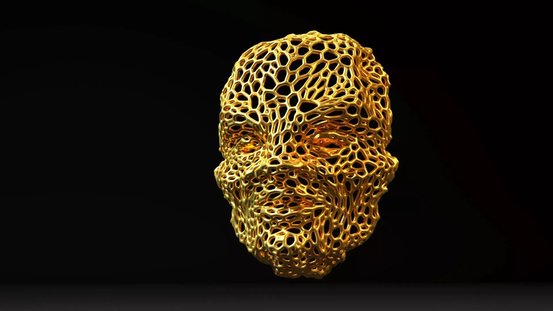 Decorative interior mask 3D print model