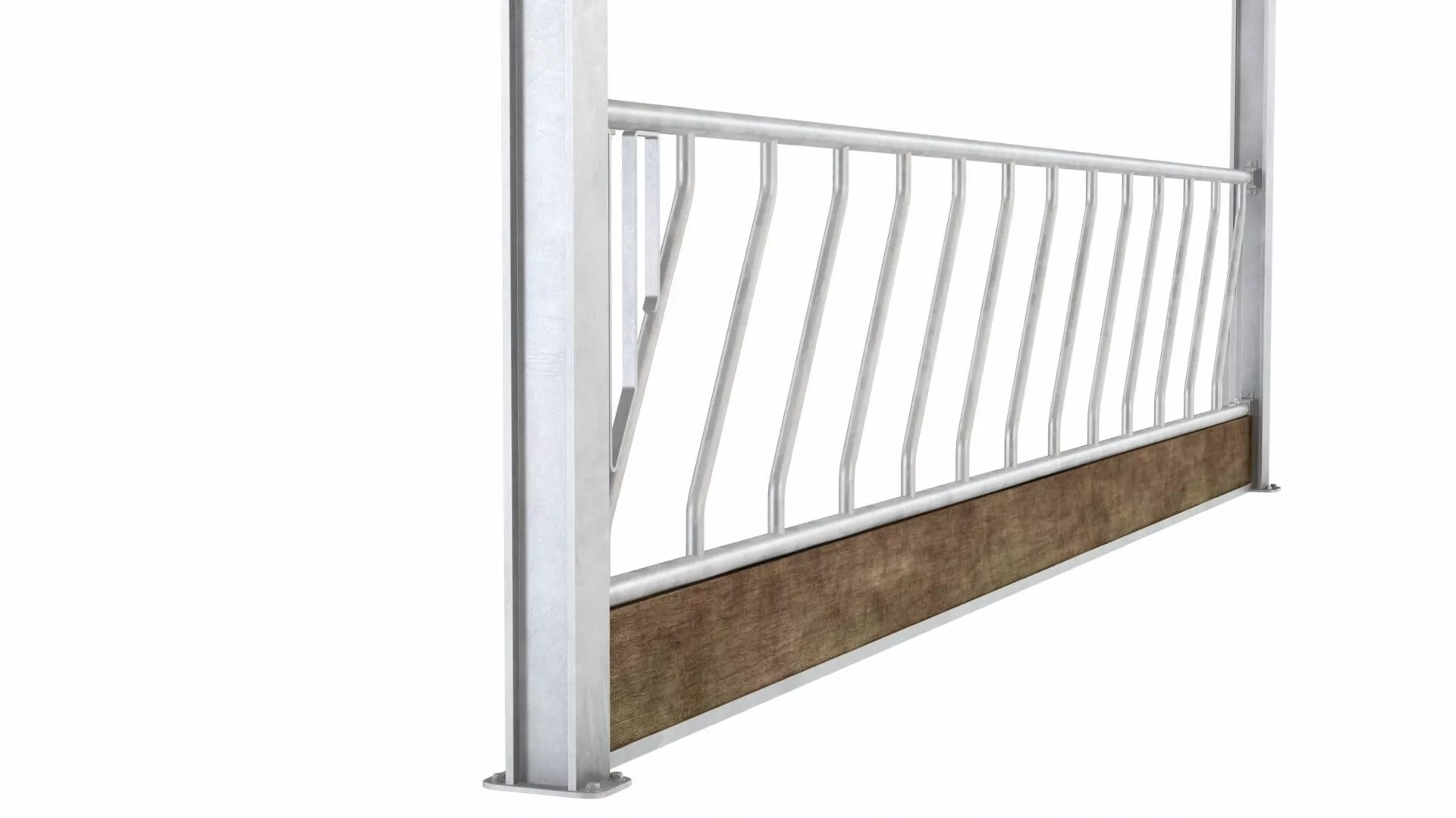 Farm Feed Barrier 02 3D model