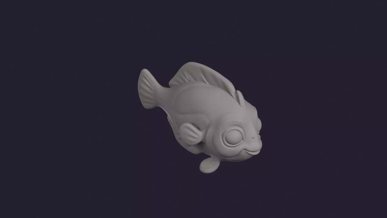 Mediterranean Scaldfish 3D print model