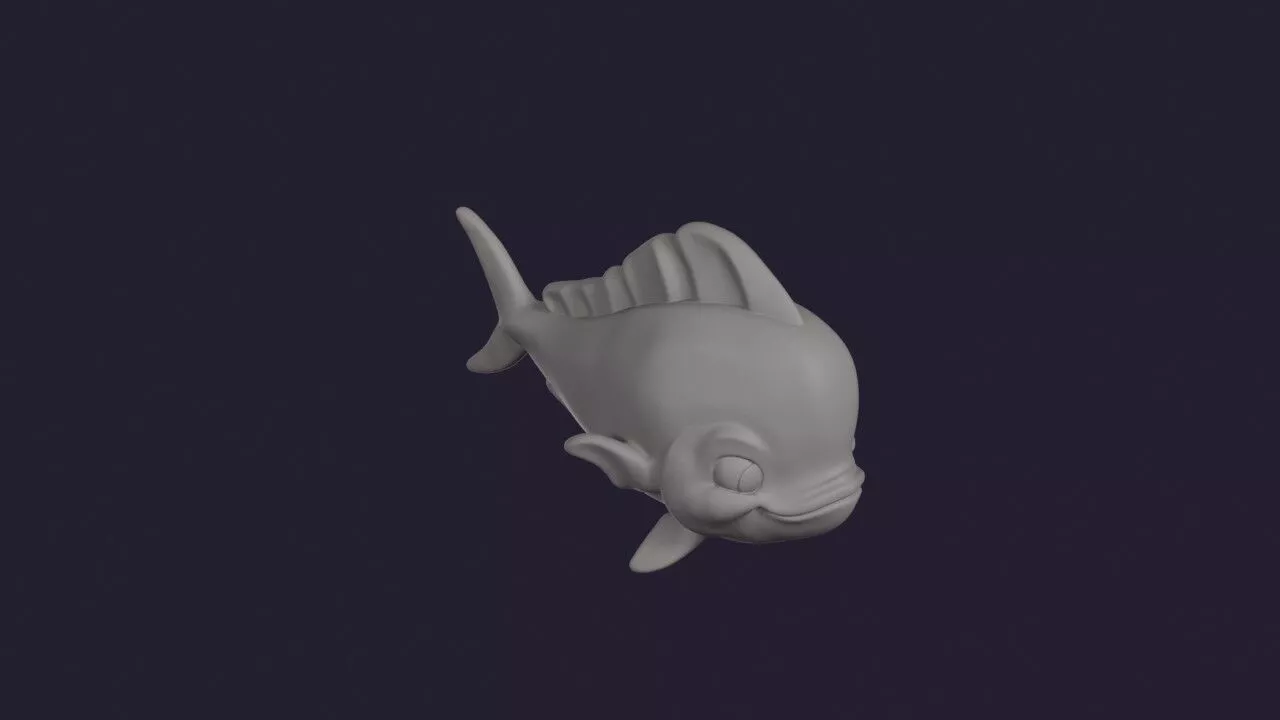 Mahi Mahi 3D print model