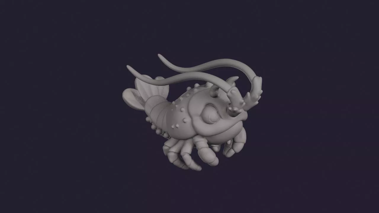 Japanese Spiny Lobster 3D print model