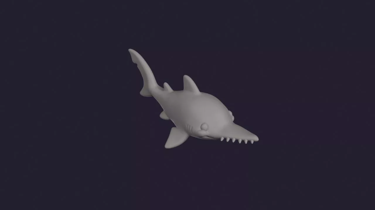 Japanese Sawshark 3D print model