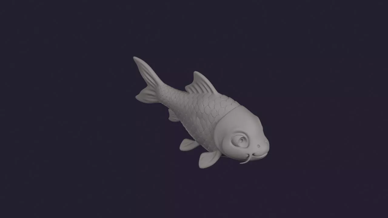 Hypselobarbus Carnaticus 3D print model