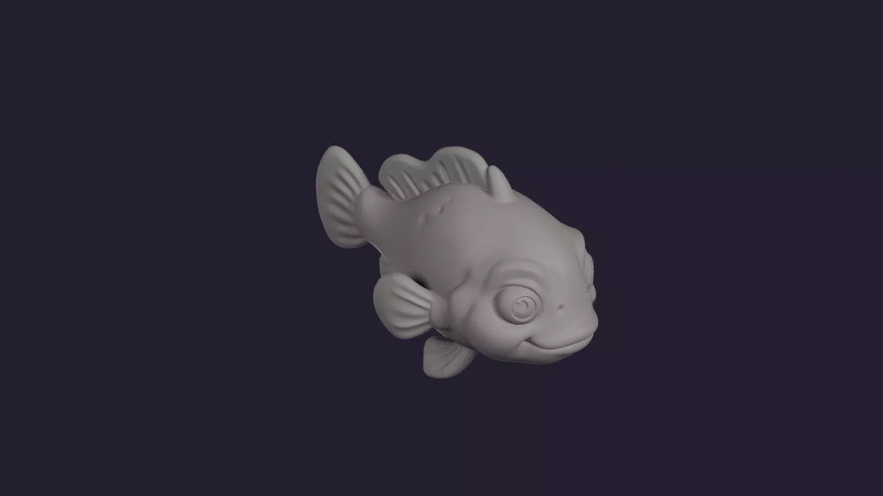 Humpback Grouper 3D print model