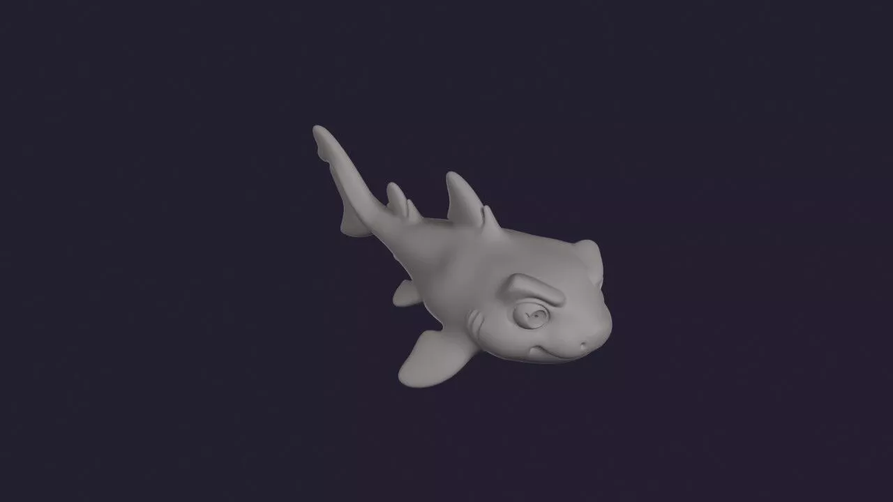 Horn Shark 3D print model