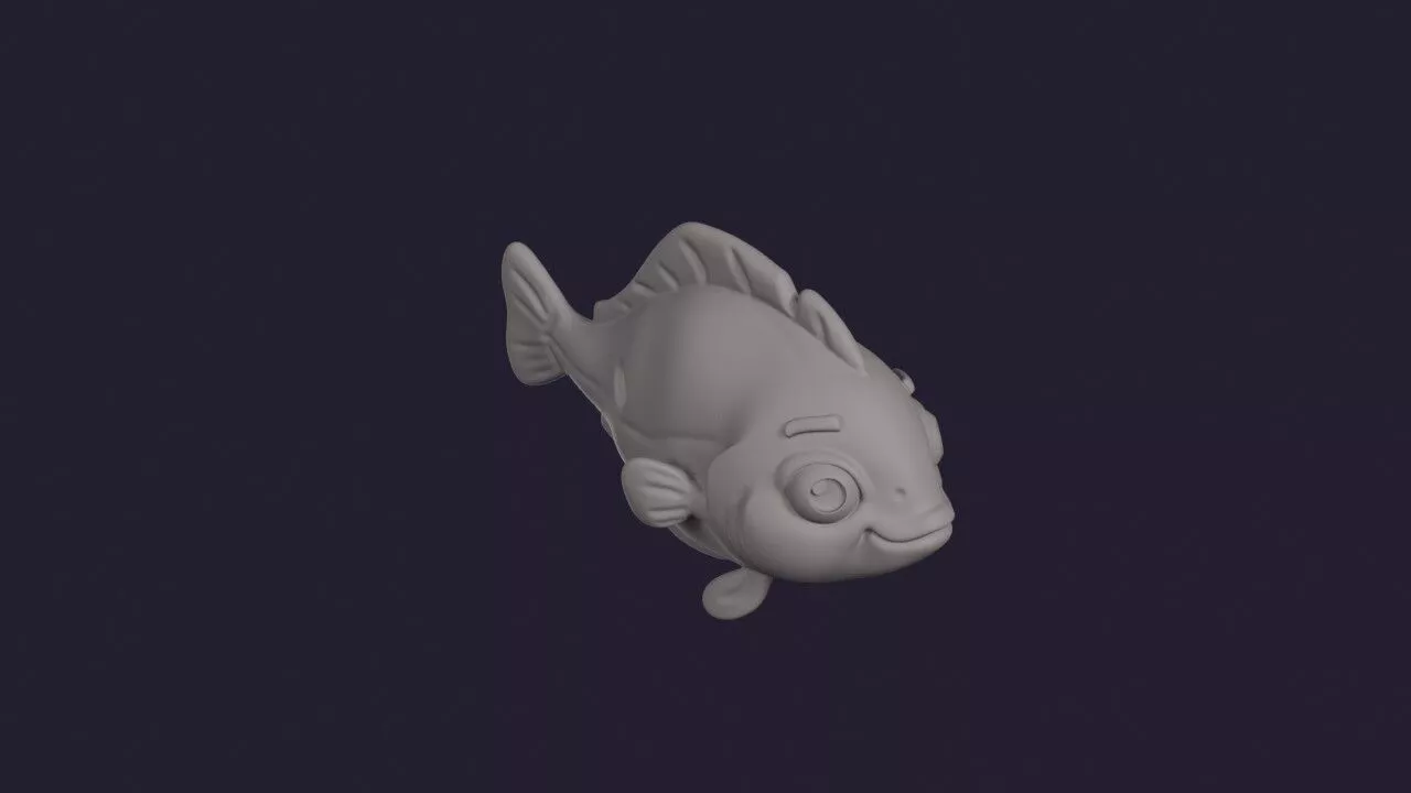 Greenland Halibut 3D print model