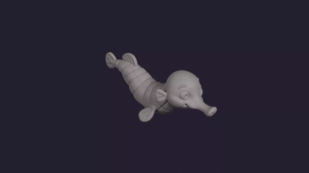 Greater Pipefish 3D print model