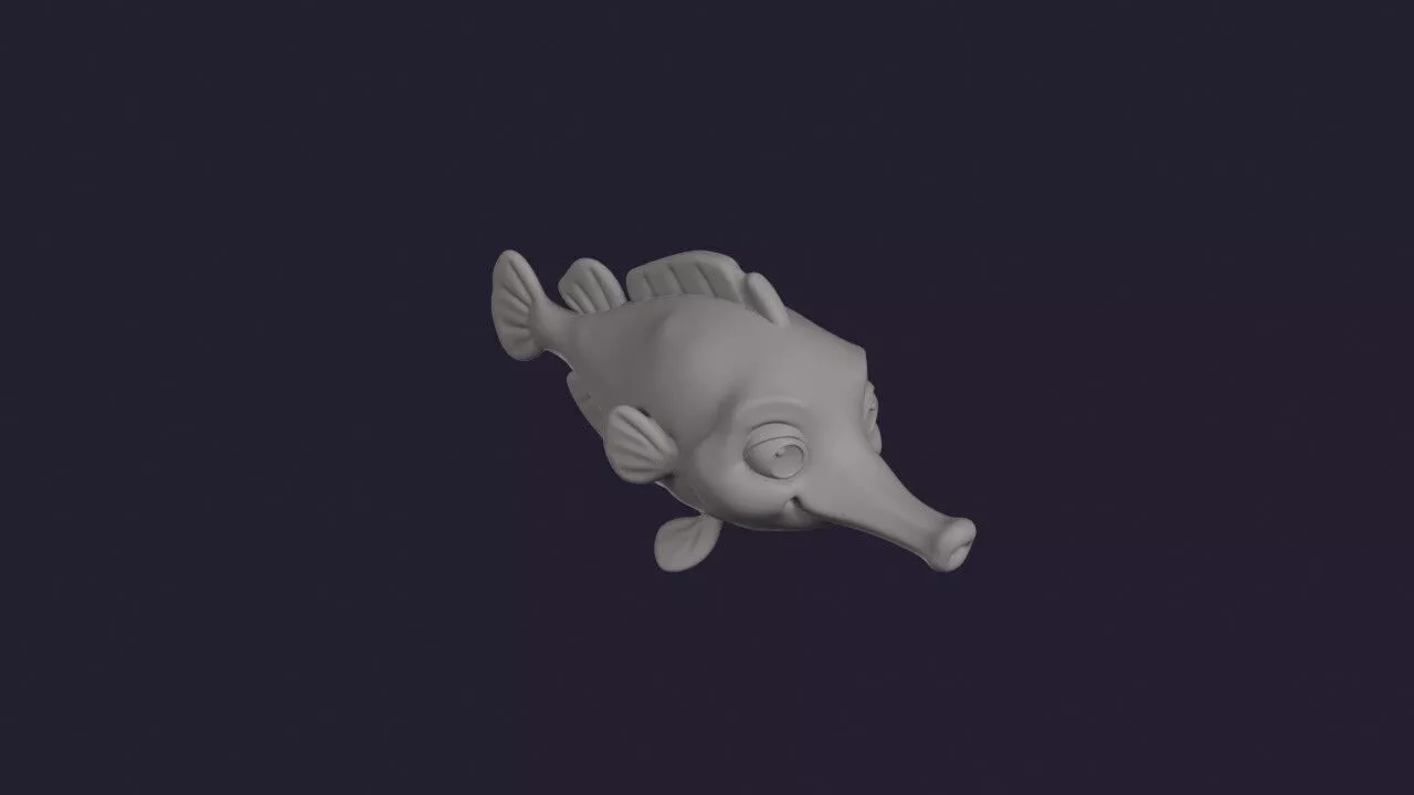 Chinese Trumpetfish 3D print model