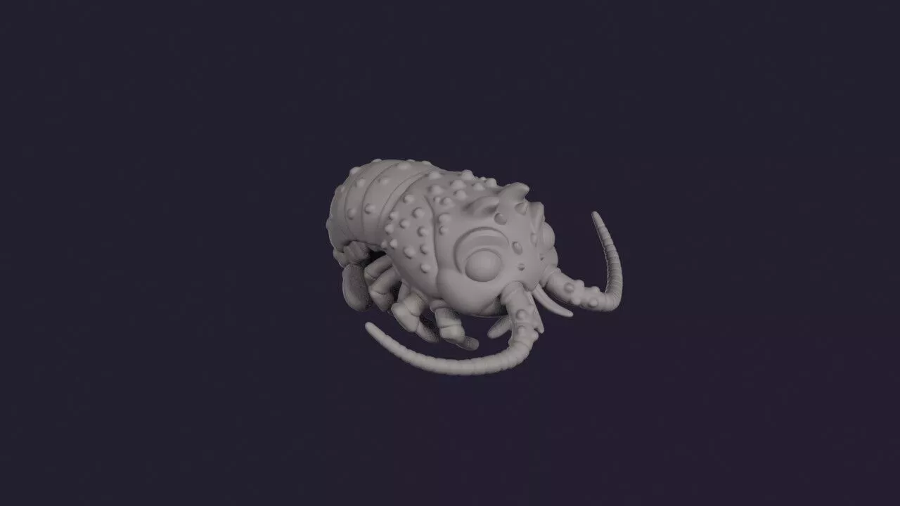 Cape Lobster 3D print model