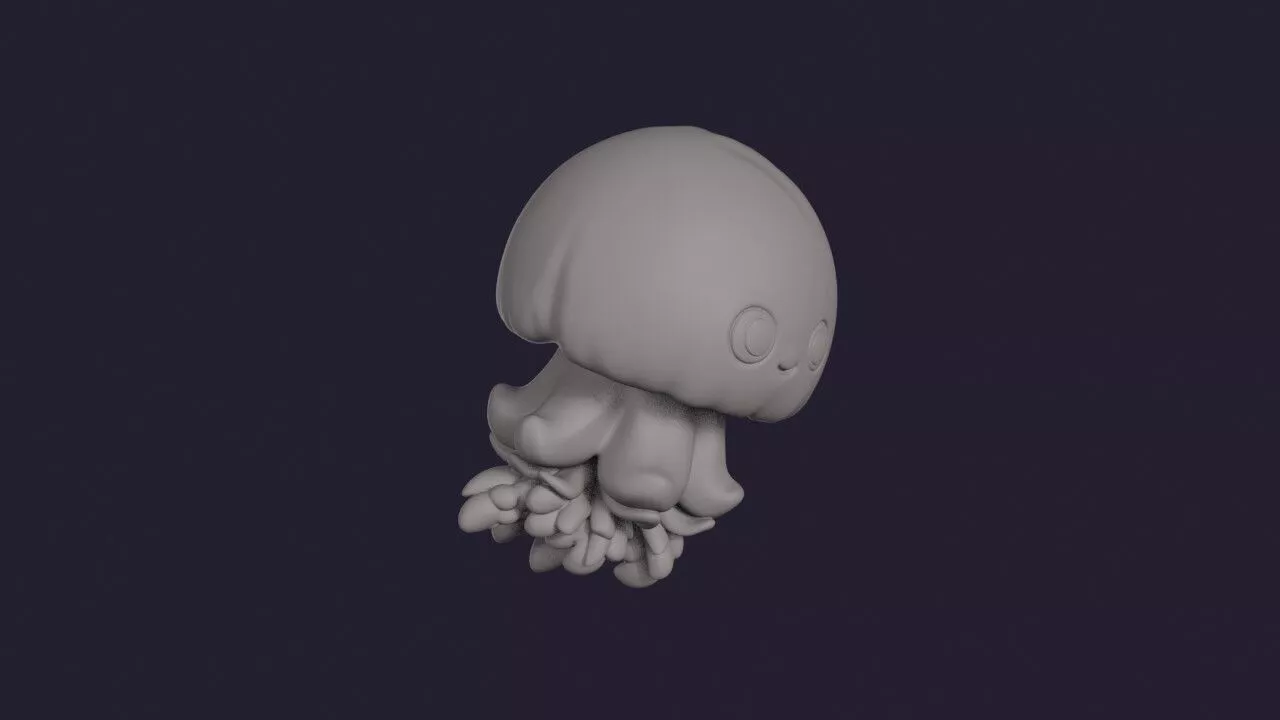 Cannonball Jellyfish 3D print model