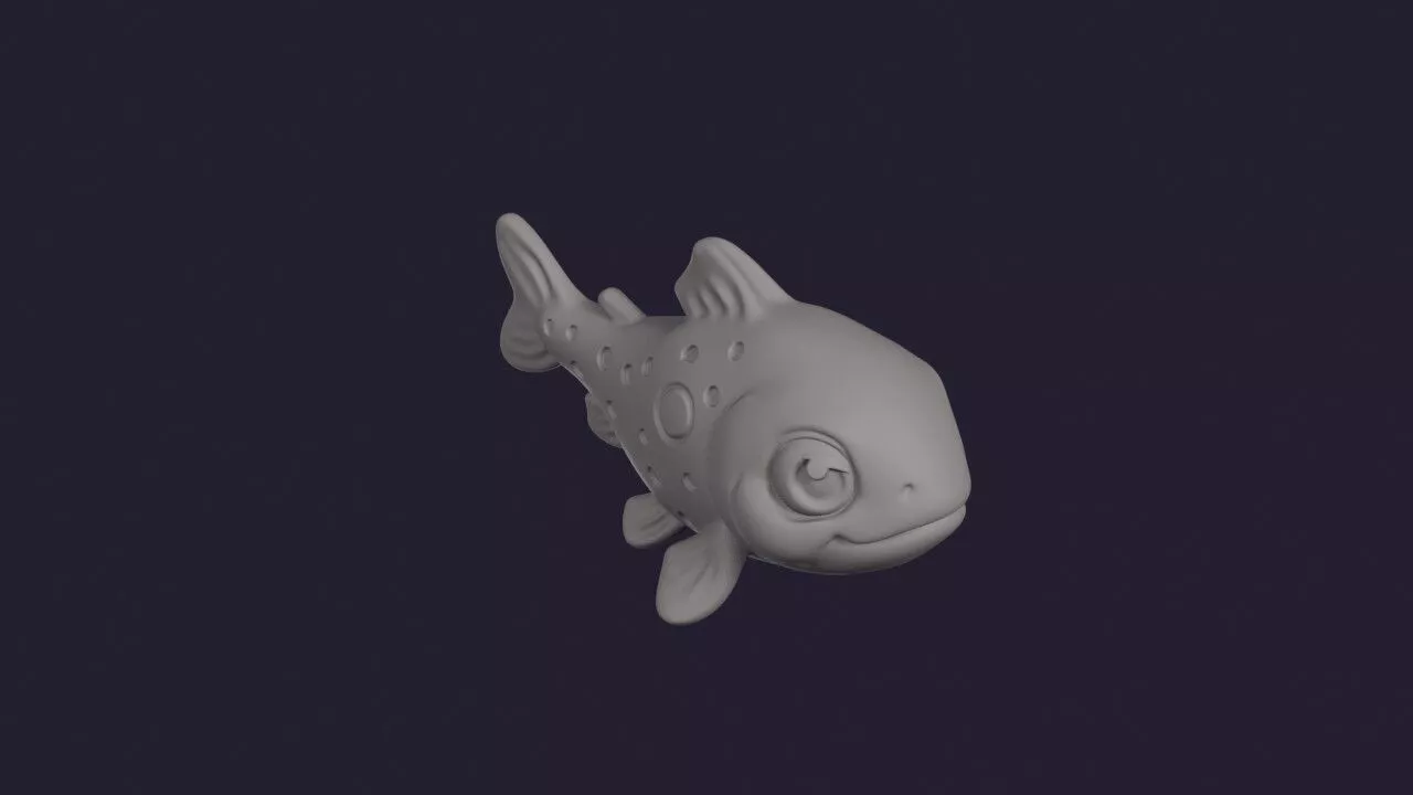 Burmese Trout 3D print model