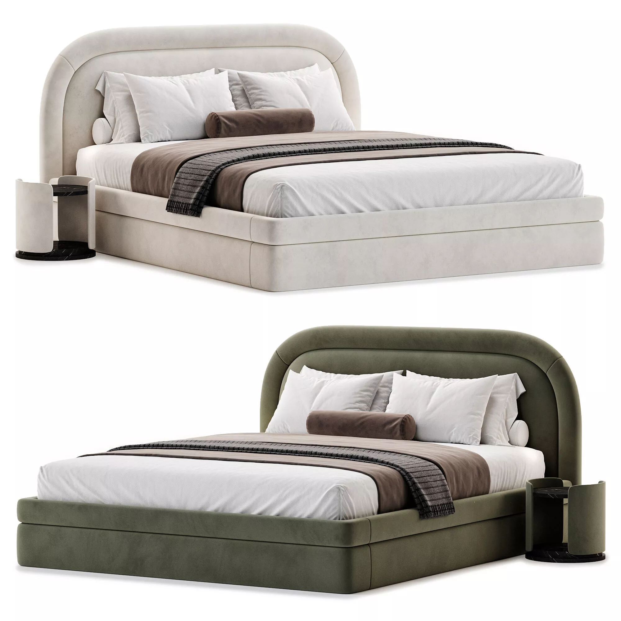 Bed eva p 160 3D model