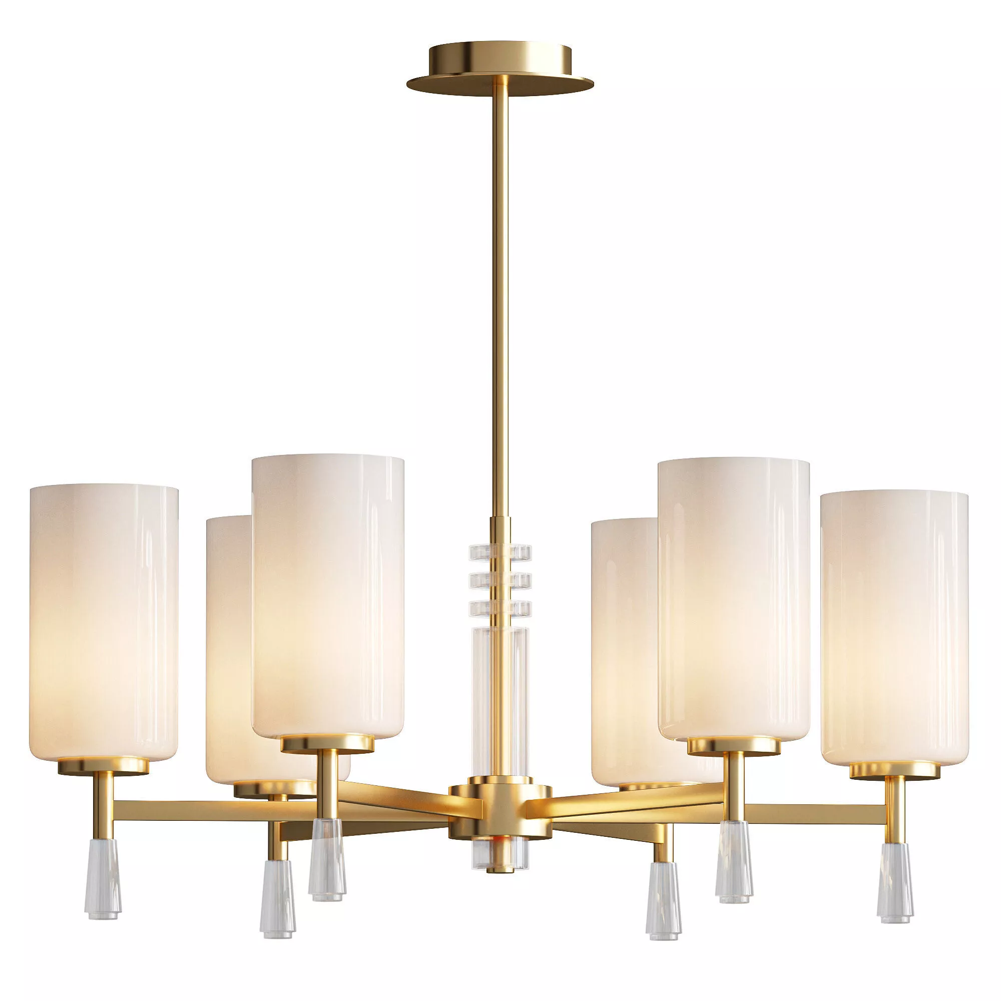 Freya Chic FR2031PL 06BS Ceiling Lamp 3D model