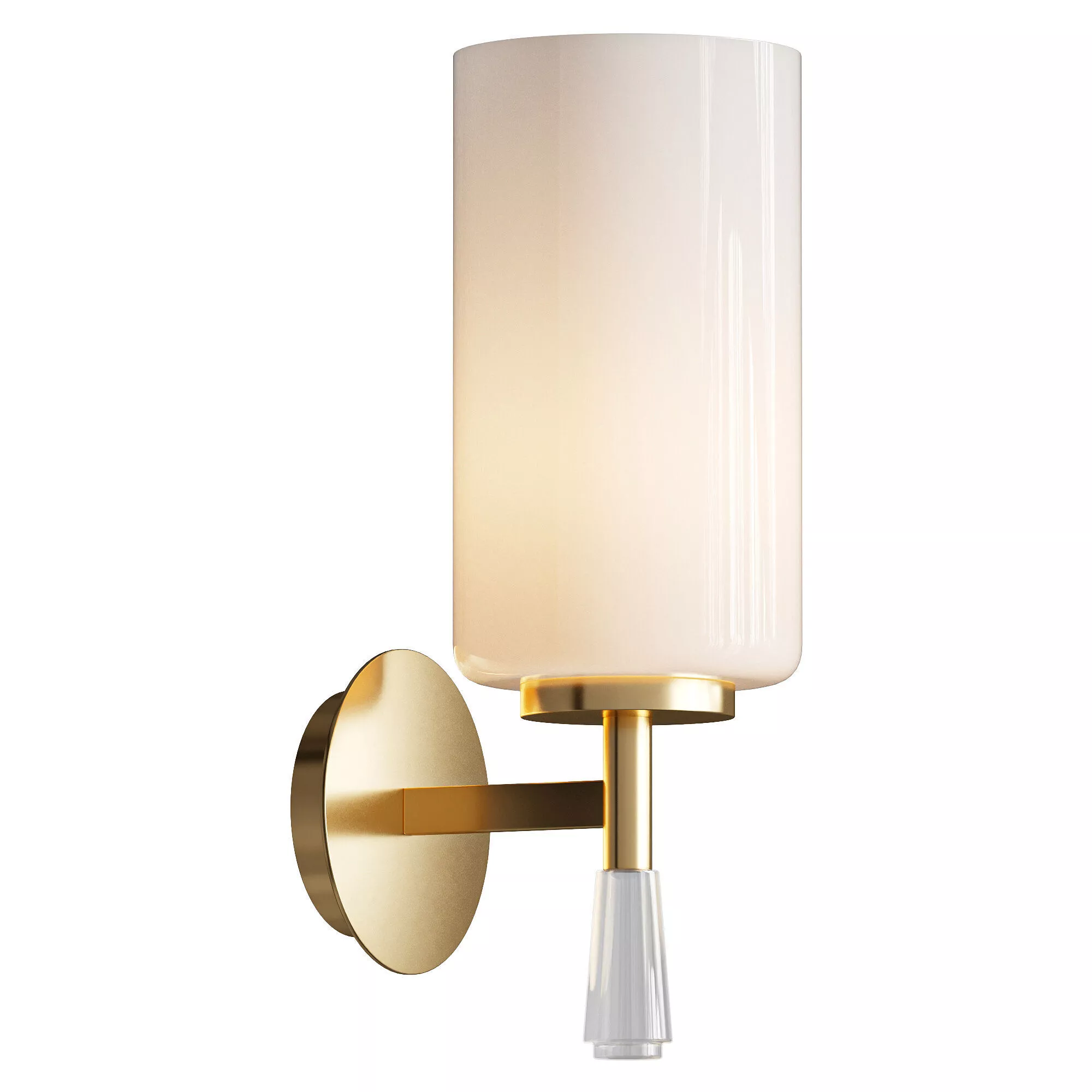 Freya Chic FR2031WL 01BS Wall Lamp 3D model