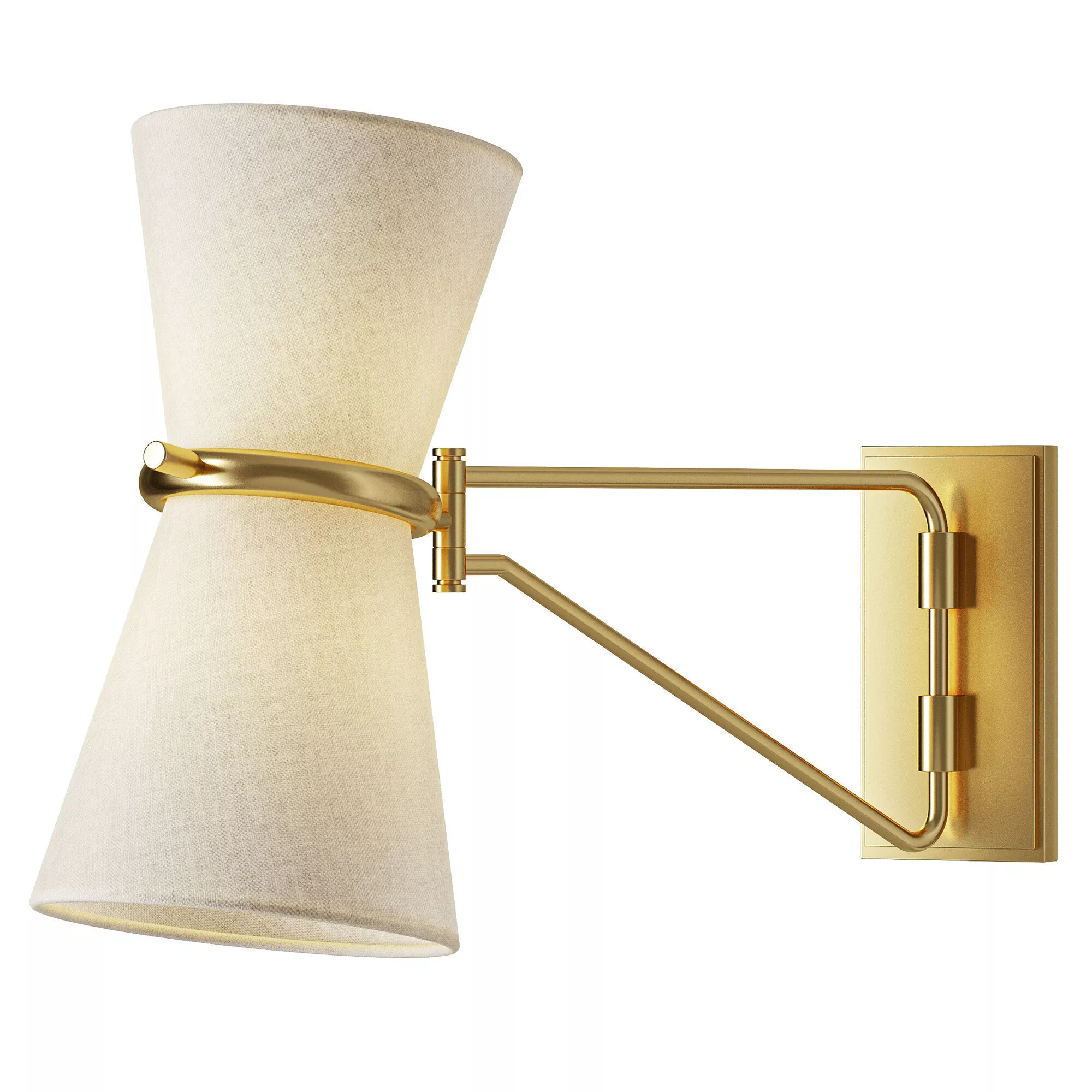 Regina Andrew Gable Swing Arm Sconce 3D model