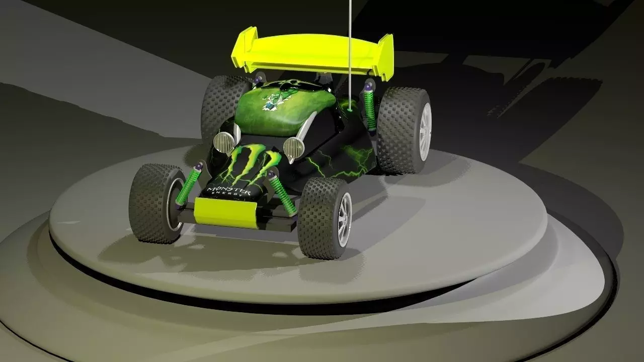 Rc car 3D model_0