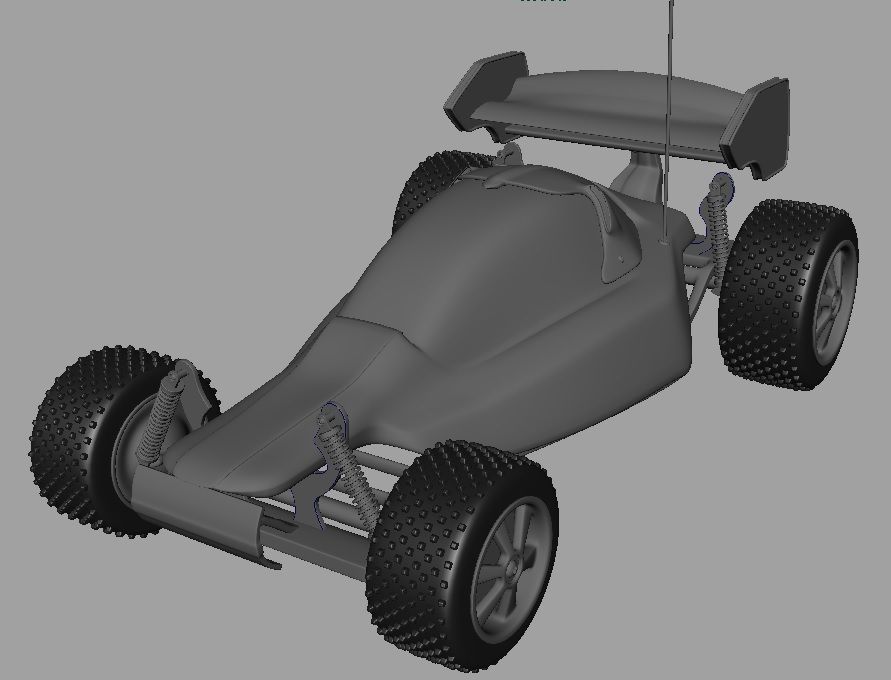 Rc car 3D model_10