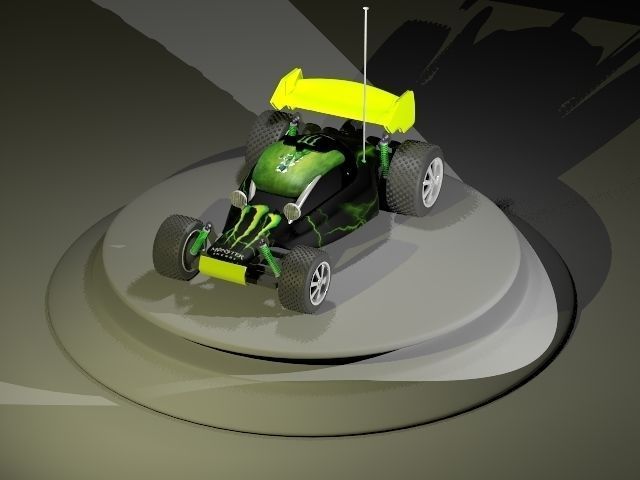 Rc car 3D model_2