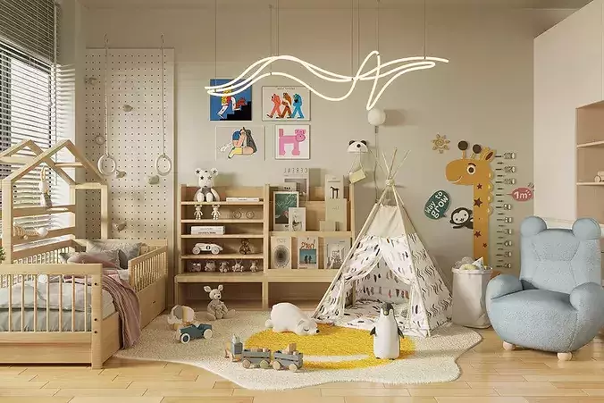 playroom 3D model