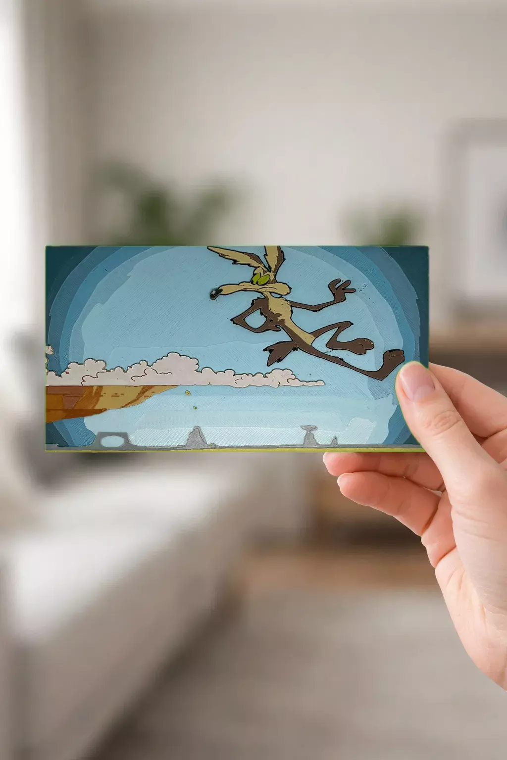 Road Runner - The Chase 3D print model