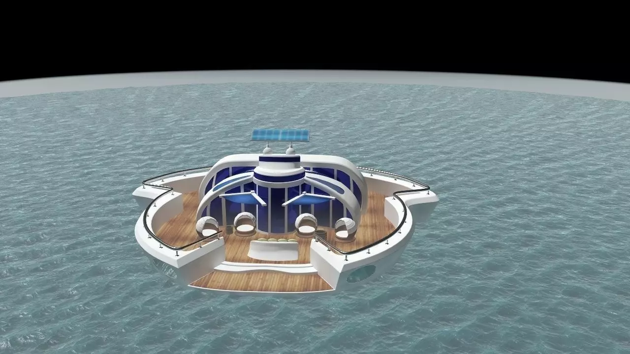 Luxury Yacht Free 3D model