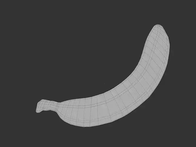 Banana 3D Model Pack - Crate - Bunch - Peeled and Slices 3