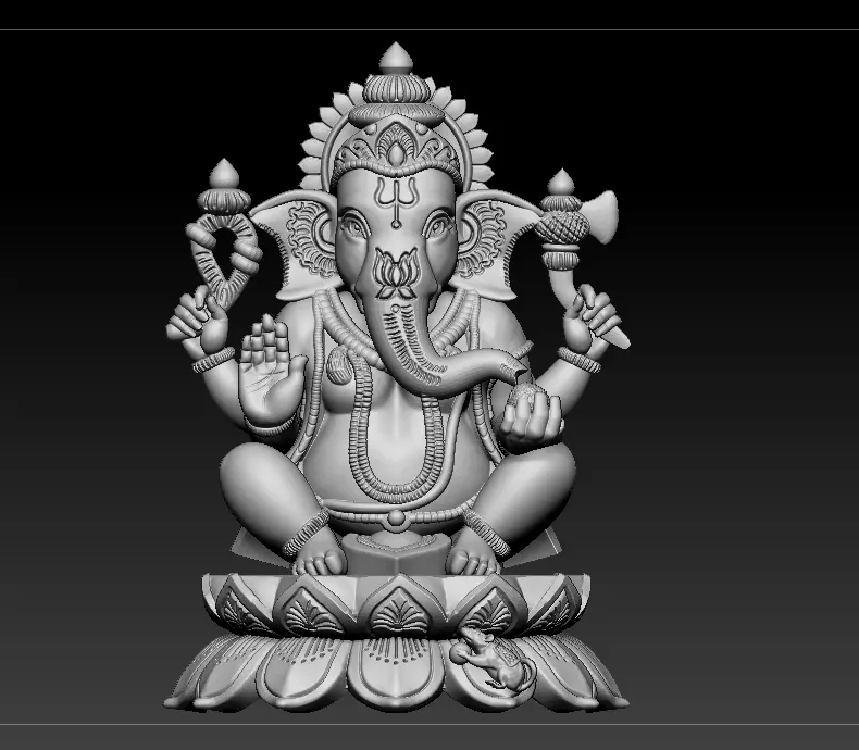 ganesh 3d printed model 3D print model