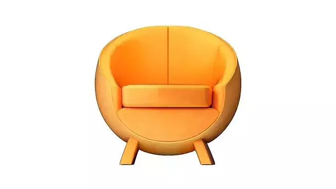 Upholstered armchair