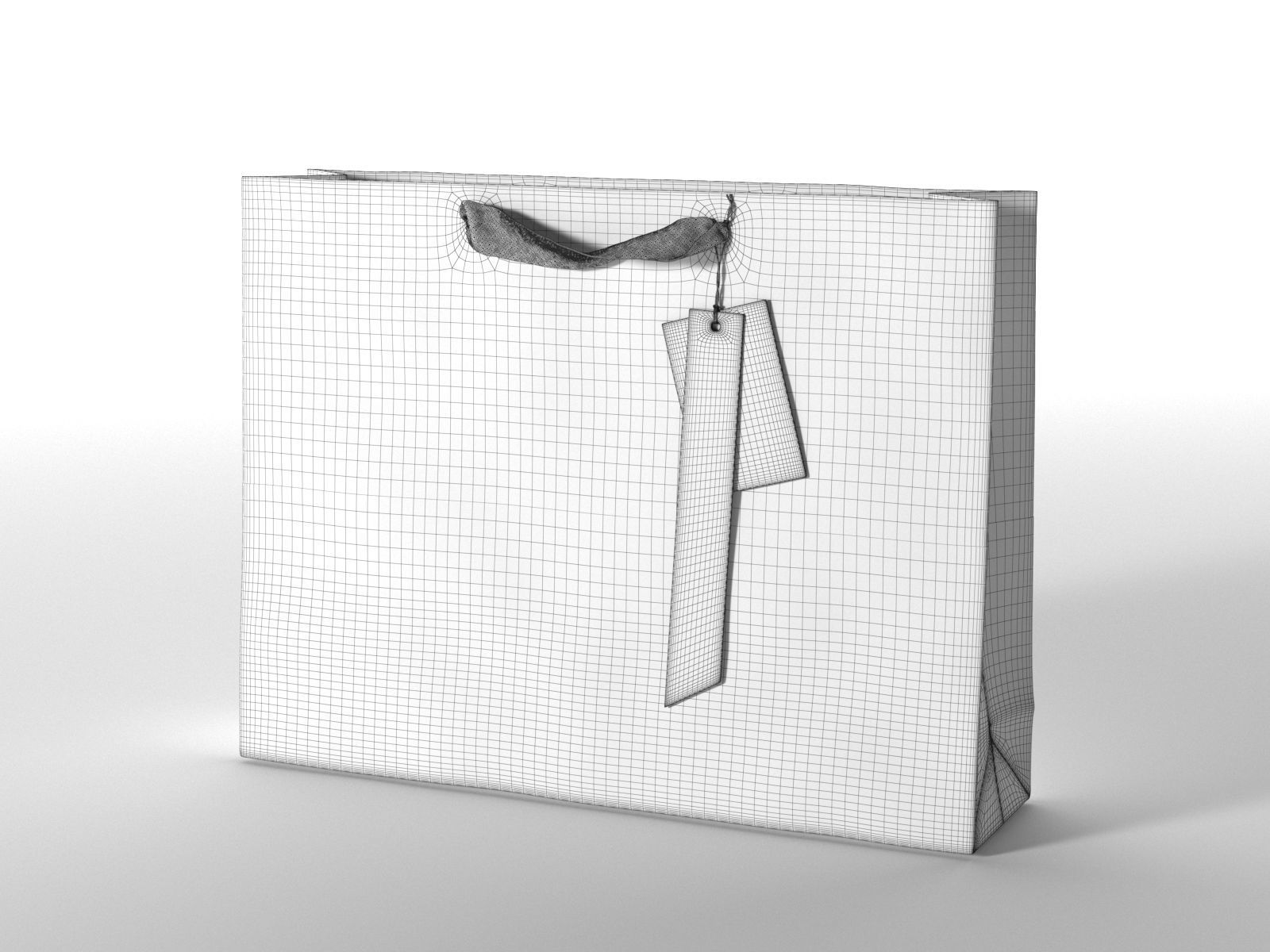 Erzegovaz Paper Bag 3D model_1
