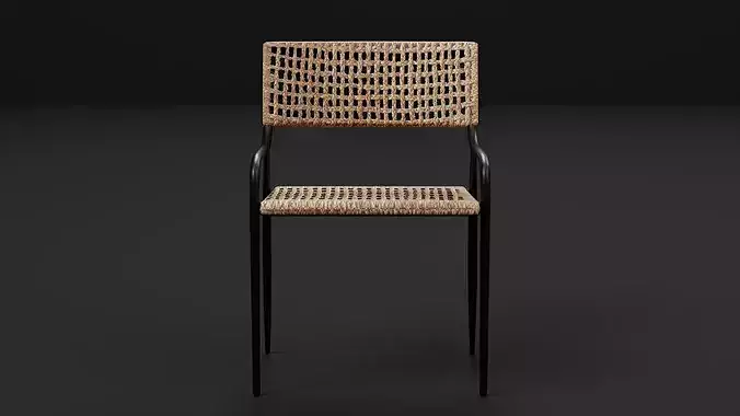 Modern Dining Chair nd Bar Stool Collection 04 - 10 Variant Pack Low-poly 3D model 7