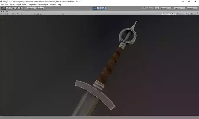 Longsword sword in sky