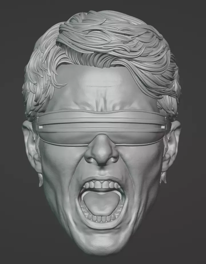 Cyclops Head - optic blast - Avengers Doomsday - X-Men 3D print model