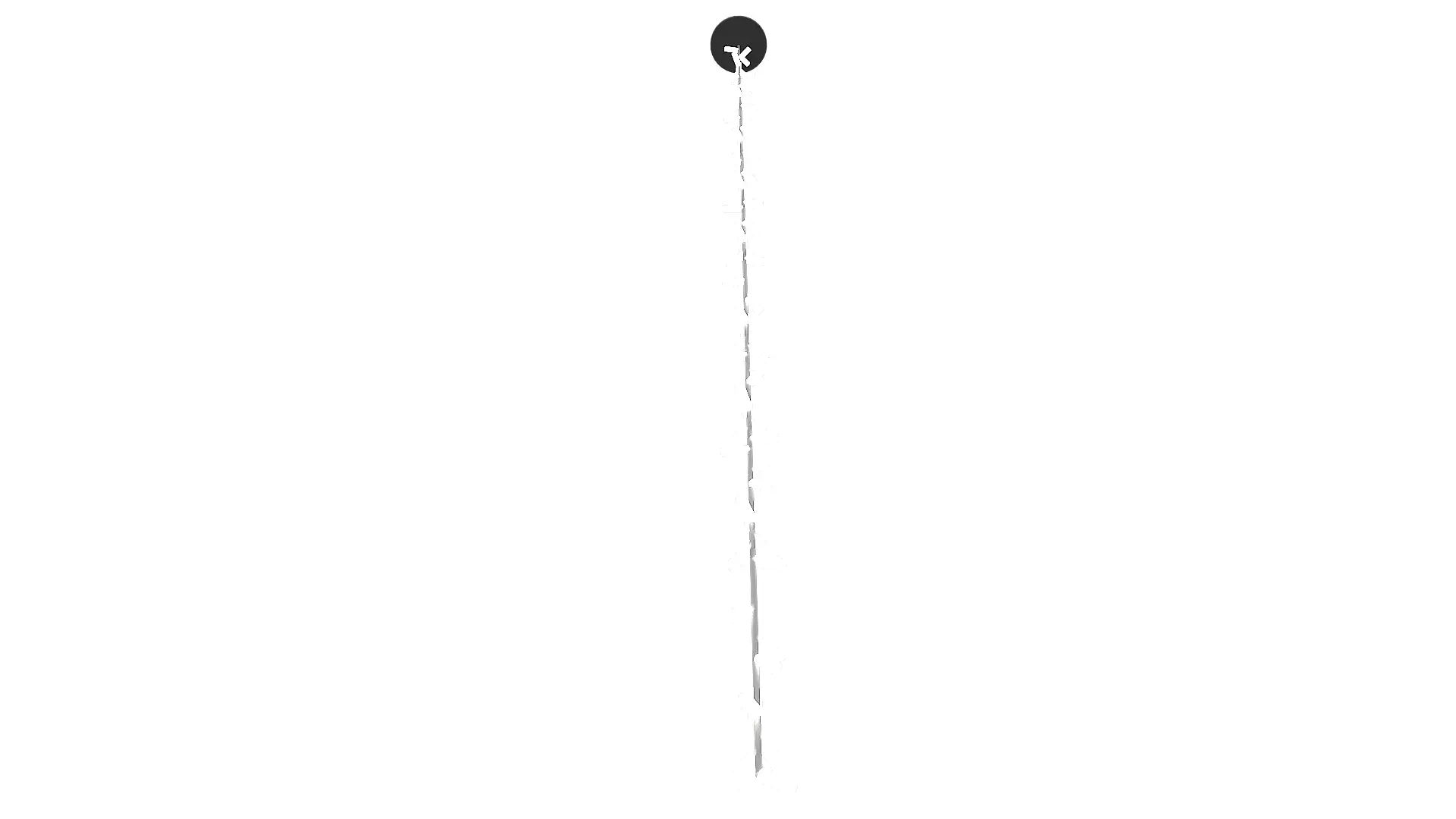 outdoor hanging strip lights 3D model