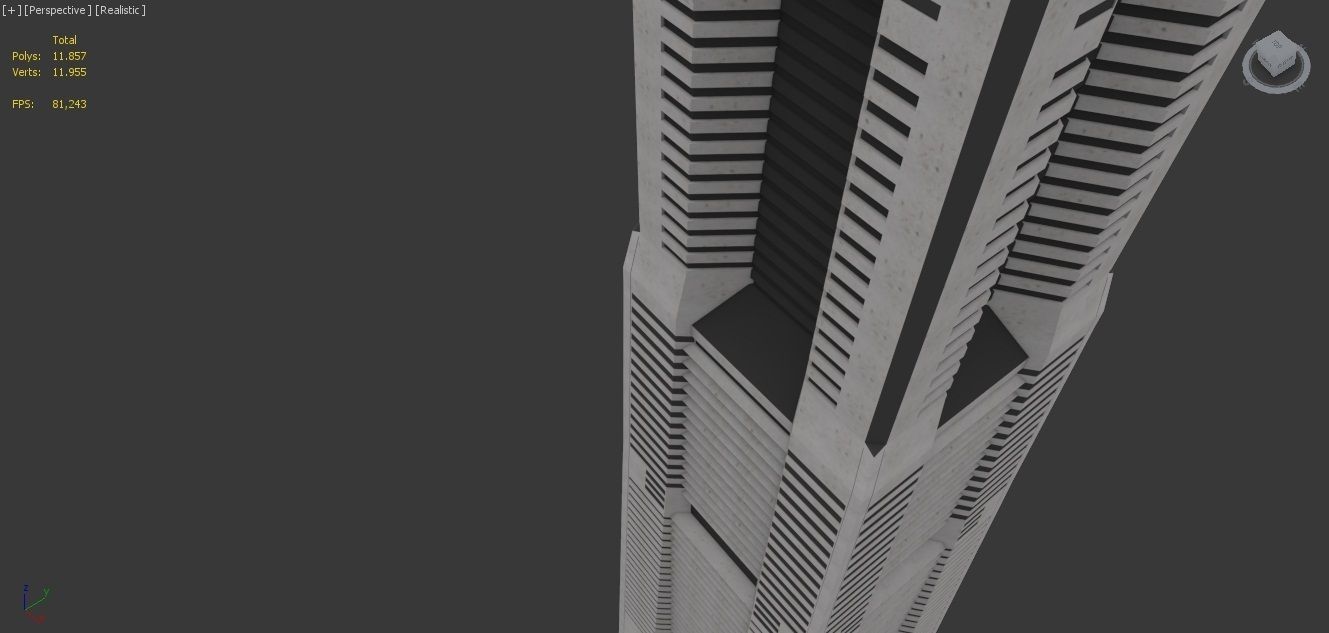 Yokohama Landmark Tower 3D model_11