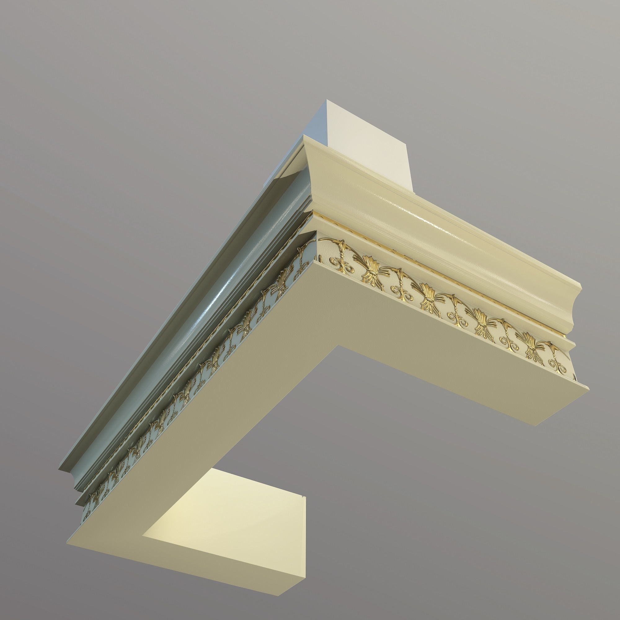 Hood Infinity Low-poly 3D model_3