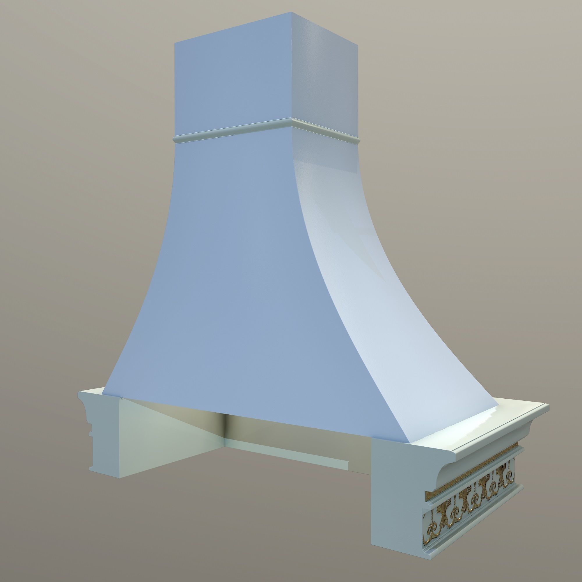 Hood Infinity Low-poly 3D model_4