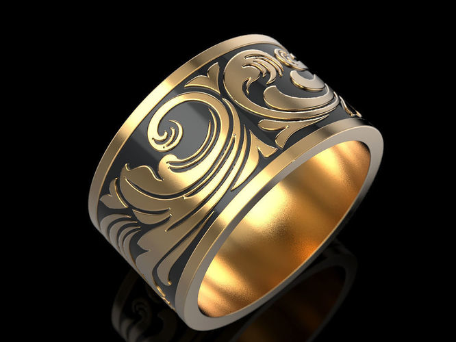 Wedding Ring 3D print model