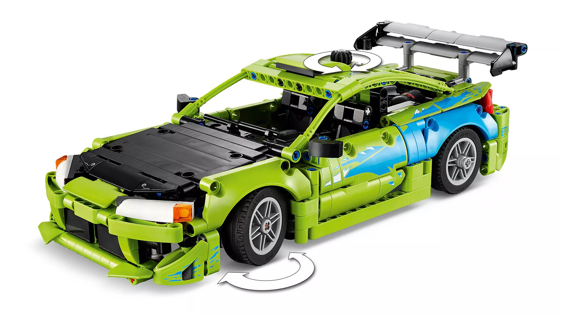 TwindBricks3D - 42229 Fast and Furious Mitsubishi Eclipse Car 3D print model