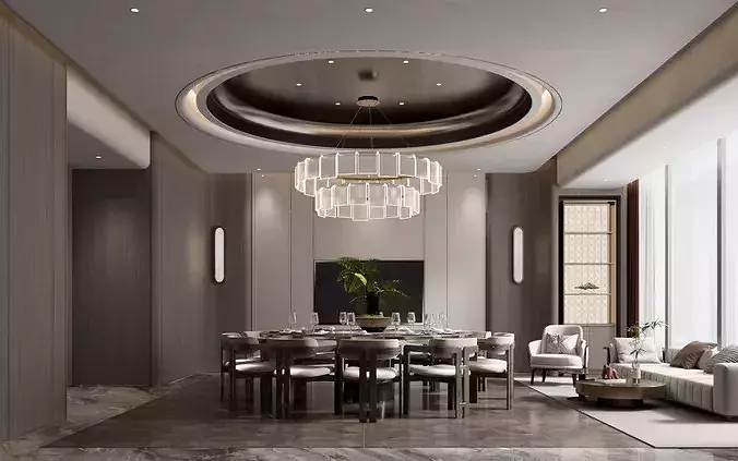 private room 3D model