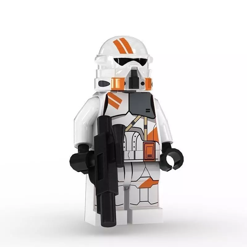 LEGO Minfigure Clone Trooper Airborne 3D model_0