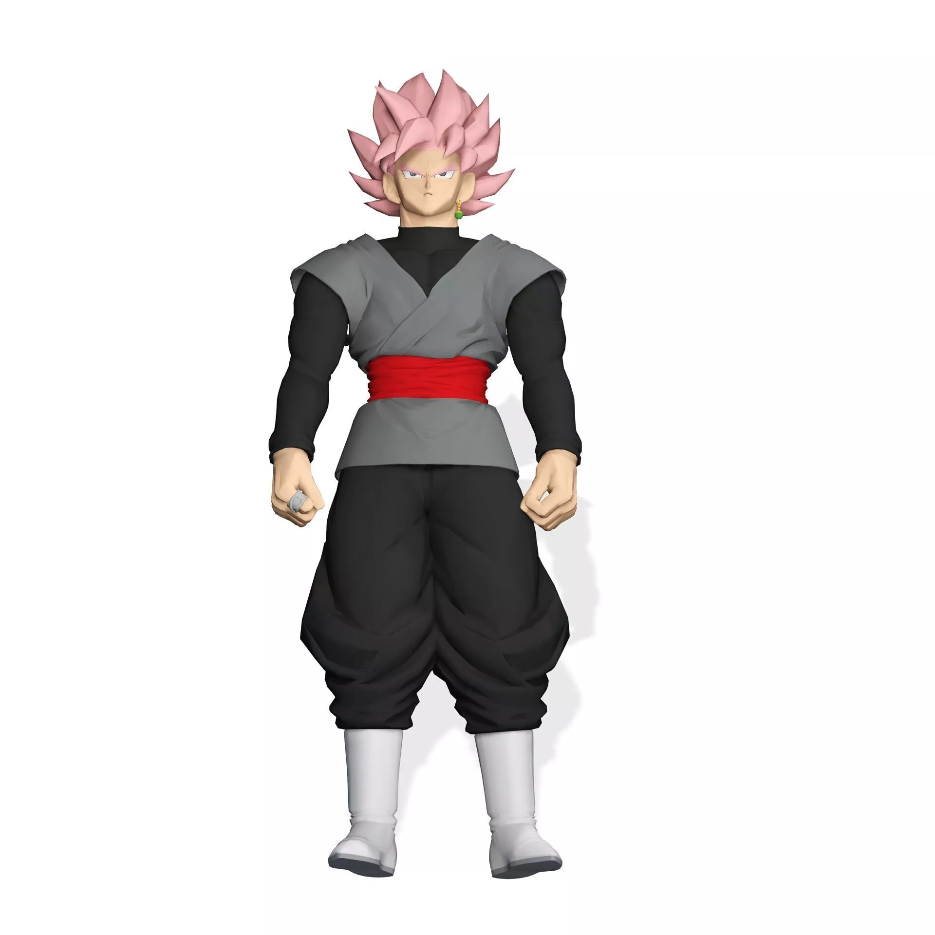 GoKU BLACK ROSE DRAGON BALL Free 3D print model