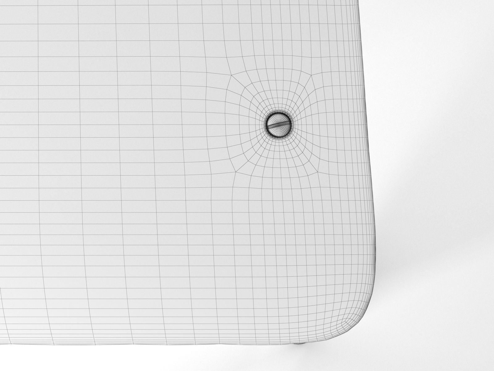 School Chair 3D model_2