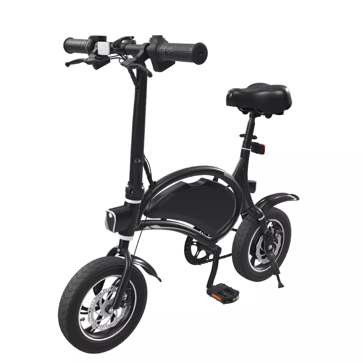 Electric scooter Low-poly 3D model