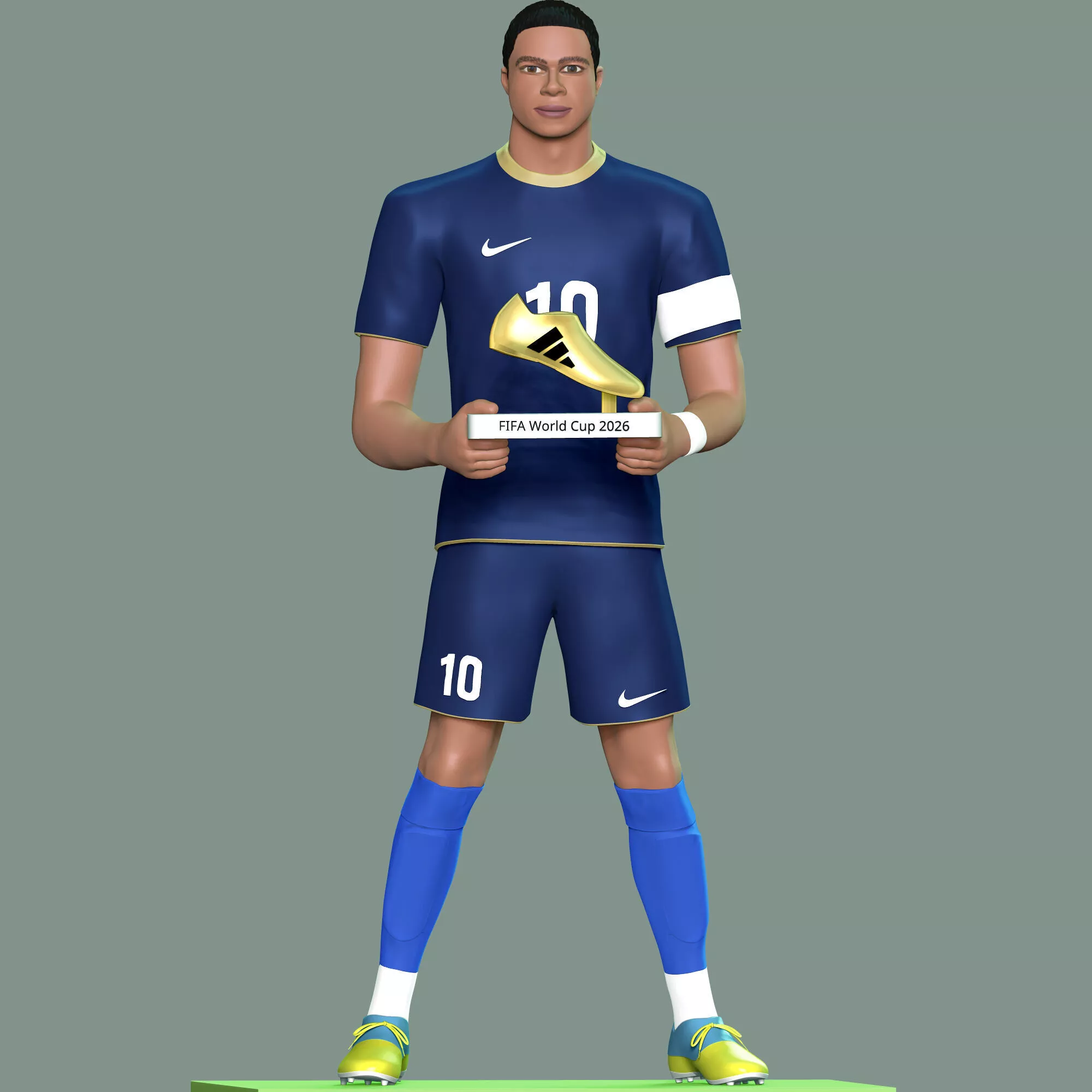 Kylian Mbappe 2026 3D print model