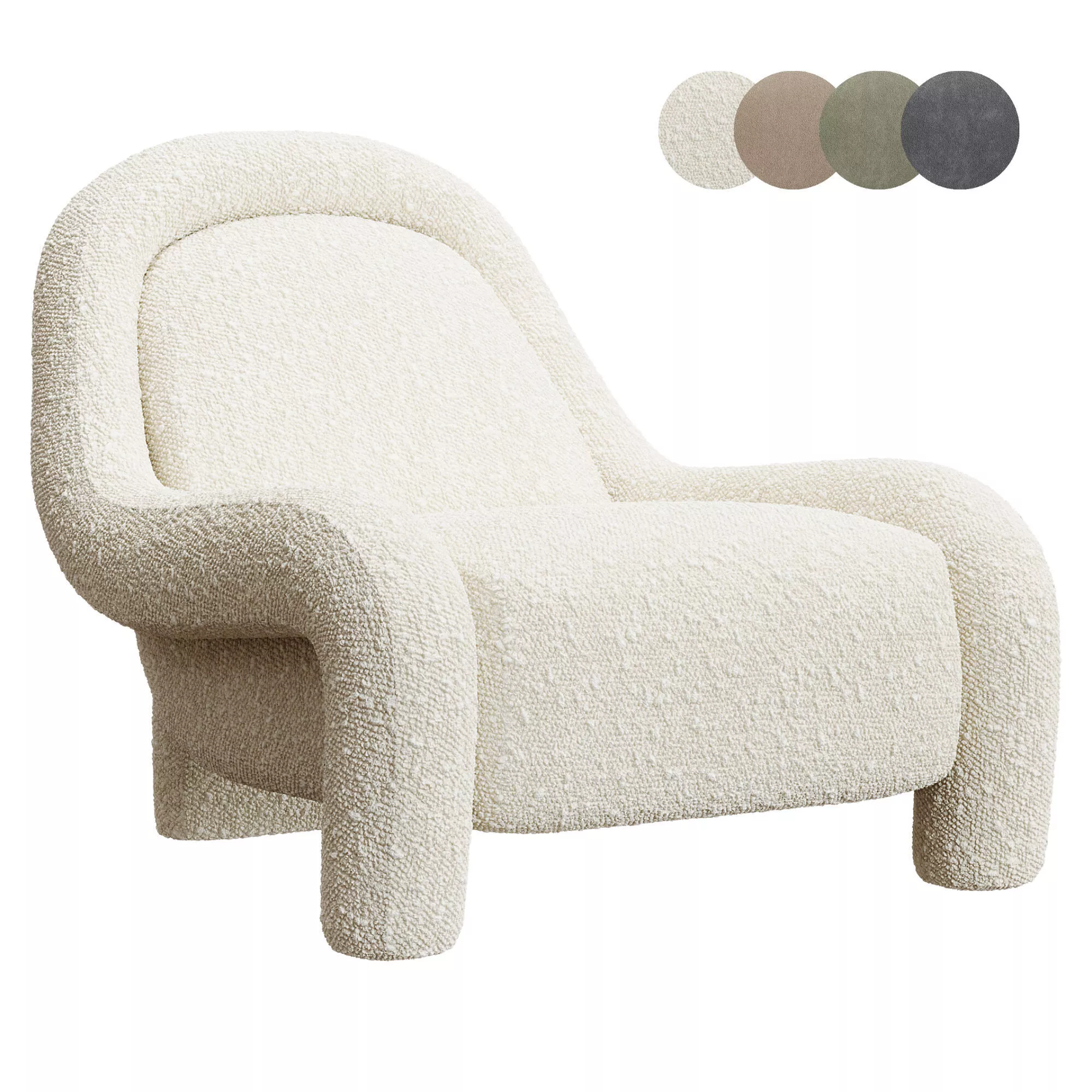 Ellis Armchair 3D model