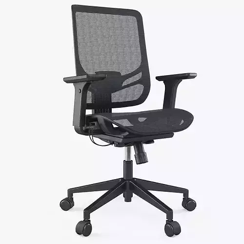 Office Chair 8K PBR Textures Low-poly 3D model