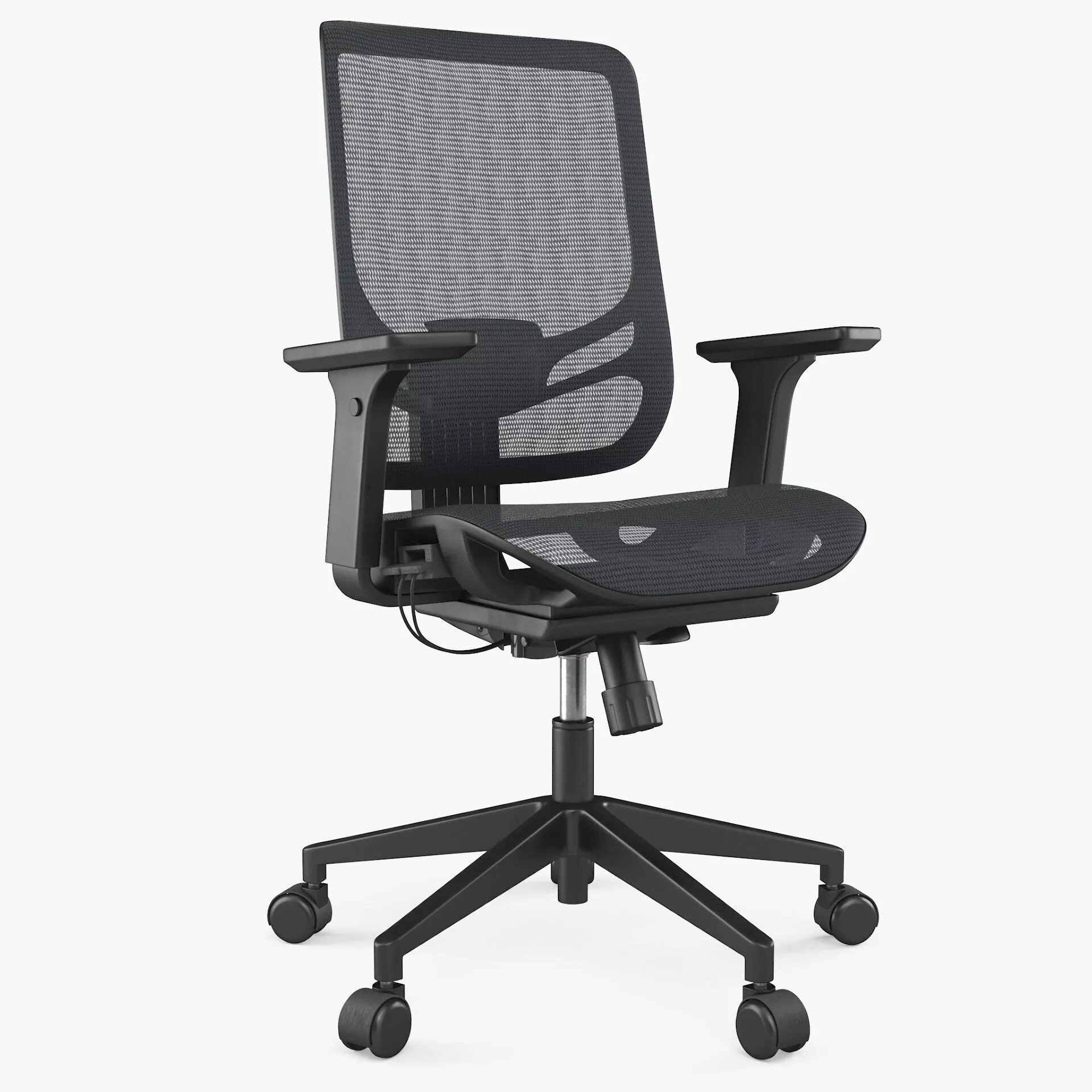 Office Chair 8K PBR Textures Low-poly 3D model