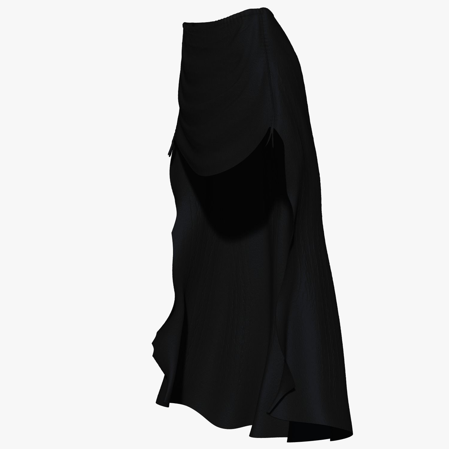 Steampunk Female 3D model_13