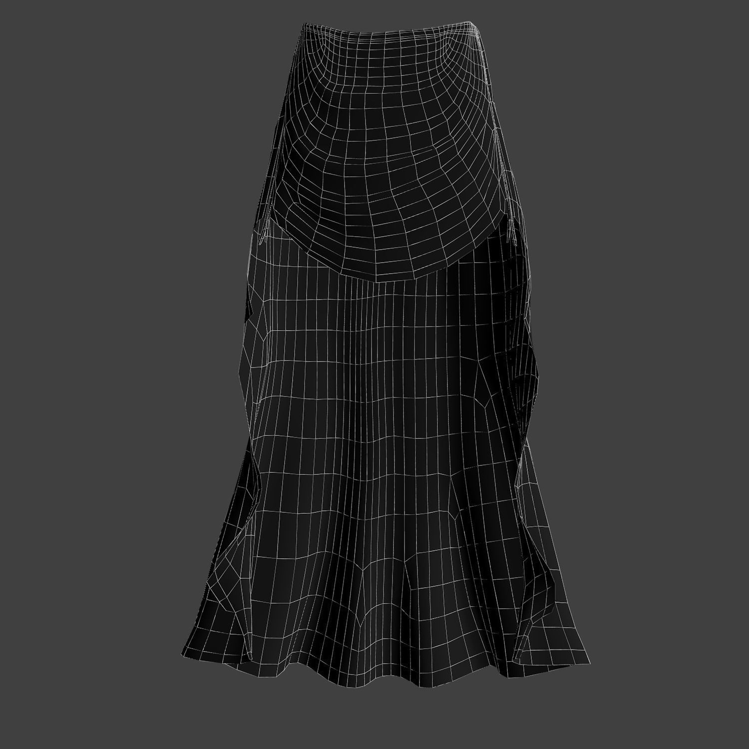 Steampunk Female 3D model_25