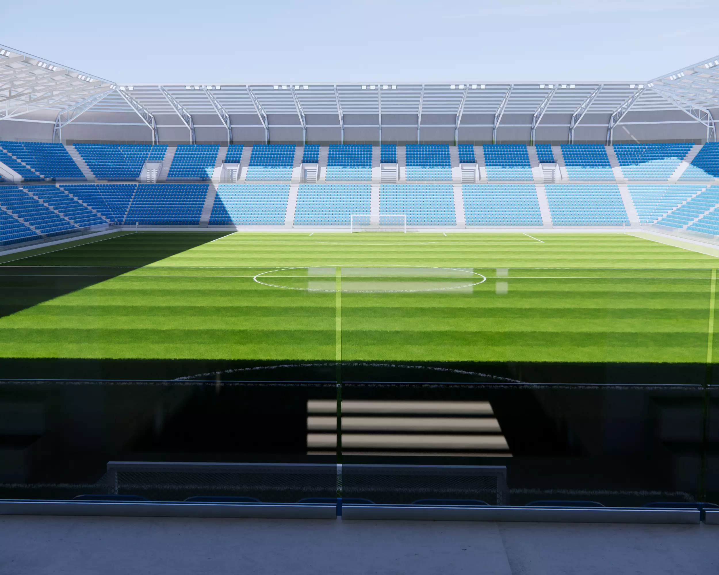 Football Arena Series 03 - Regional Stadium 3D model